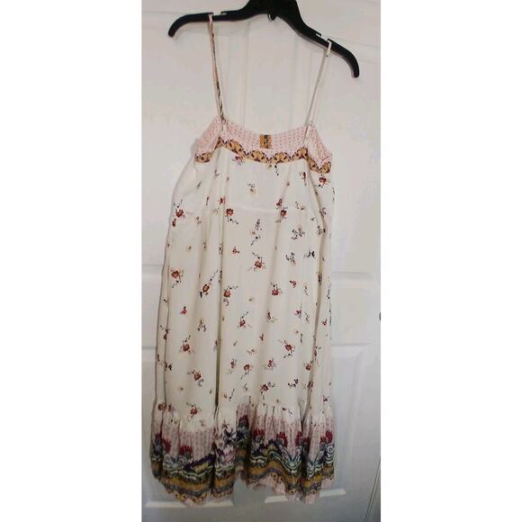 Davi & Dani Women’s Flowy Maxi Floral Dress Pockets Small Adj Spaghetti Straps - Picture 1 of 10